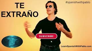 Learn Spanish With Pablo Compilation. Phrases for beginners, verbs, idioms, subjunctive and more!