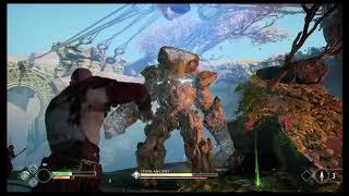 *Stone Ancient* Mini Boss Fight - GOD OF WAR