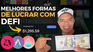 COMO GANHAR DINHEIRO COM DEFI NA PRÁTICA | Pools de liquidez - Stake - Airdrop - Empréstimos