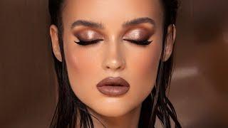 Dramatic Glam Makeup Look Using ND's Iconic Glam Face Palette | Natasha Denona Makeup