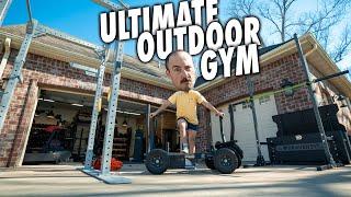 I Built Myself The Ultimate Outdoor Gym!