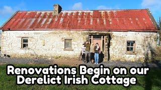 Renovating the ruined Irish cottage. Episode 27