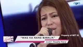 ROSELLE NAVA - HUWAG KA NANG BABALIK (NET25 LETTERS AND MUSIC)