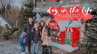 DAY IN THE LIFE | CHRISTMAS TREE DAY | VLOGMAS 2022