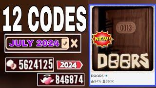 NEWUPDDOORS CODES JULY 2024 | ROBLOX DOORS CODES 2024 | DOORS CODE