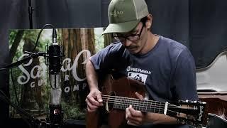 Ravi Lamb - Liloa's Mele (Grandson's Lullaby) on SCGC DADGAD Parabolic Tension in Taro Patch Tuning