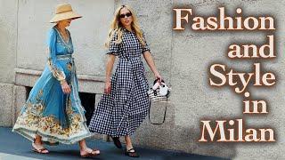 Fashion and Style in Milan. The most gorgeous summer 2024 outfits. Style Secrets from the Milanese