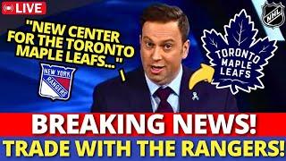 NHL URGENT! LEAFS MAKING A BIG TRADE WITH THE RANGERS! NEW CENTER COMING TO TORONTO? LEAFS NEWS