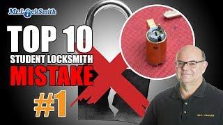 Top Ten Locksmith Student Mistakes 1 of 15 | Mr. Locksmith™ Video