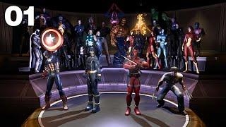 Marvel Ultimate Alliance - SHIELD Helicarrier - Playthrough (Part 1)