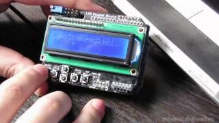 LCD Keypad Shield для Arduino, обзор и работа.