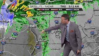 Jude Redfield's Thursday early morning forecast