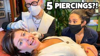 Getting a Custom Constellation Ear Piercing! (Beauty Trippin)