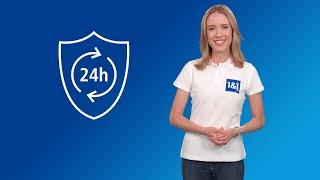 1&1 Service Card – 24 h Austausch-Service