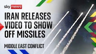 Sky News analyses video released by Iran showing off firepower