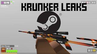 Krunker leak *NEW* STEAM CLIENT???!!!