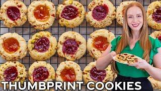 Easy Thumbprint Cookie Recipe | Christmas Cookies!