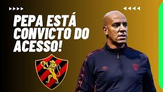 TREINADOR PEPA ESTÁ CONVICTO DO ACESSO DO SPORT PARA SÉRIE A MESMO APÓS A DERROTA PARA O OPERÁRIO!