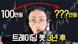 3년 전 트레이딩 봇 수익률 대공개 