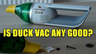 Duck Vac Genuine Review - Is Mini Horsepower Duck Vacuum Any Good? Real Life Test!