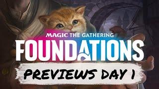 Mtg Foundations Previews Day 1 | Reprints and Hot New Stuff | Mtg