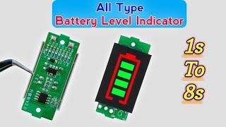 Lithium Battery Charging Module // Battery Level Indicator // Battery Level Indicator 12v