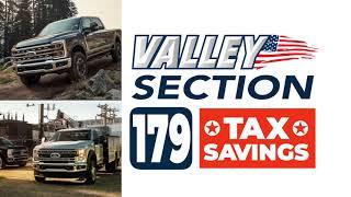  Save Big on Taxes with Section 179! Invest in a New Truck at Valley Ford Truck Today!