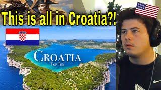 American Reacts Top 10 Places To Visit in Croatia - Travel Guide