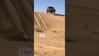 Mahindra thar stunt short video