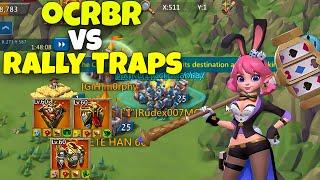 Lords Mobile - OCRBR VS RALLY TRAPS. STRONGEST ACOOUNT. NOBODY CAN CAPPED US