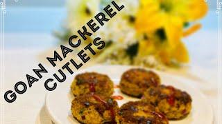 Goan fish cutlets recipe | Mackerel fish cutlets recipe | How to make Goan fish cutlet |Fish cutlet