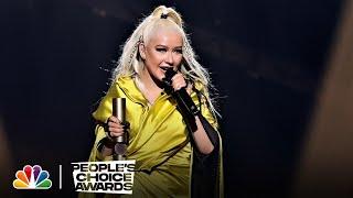 Christina Aguilera Is the People's Music Icon | 2021 People's Choice Awards