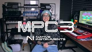 Akai MPC 3 now with Native Instruments Integration | @gnarlymusictube Demo