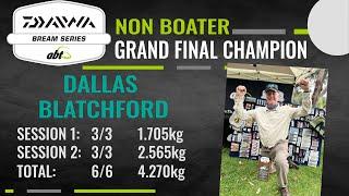 2024 Daiwa BREAM Series Grand Final | Non Boater Champion - Dallas Blatchford