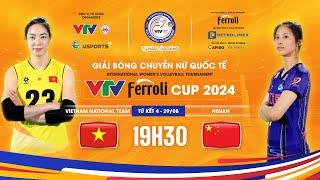 TRỰC TIẾP ĐT Việt Nam - Hà Nam (Trung Quốc) | VTV Ferroli Cup 2024 | LIVE VTV Cup