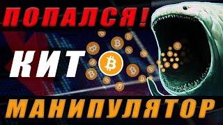 Кит, который начал этот ДАМП !! Курс Биткоина уйдет на дно  !?