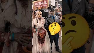 What's happening in this cosplay?!  #horror #alien #monster