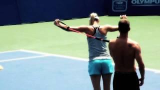 Maria Sharapova: Cincinnati Training