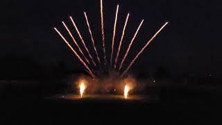 Feuerwerk Hochzeit Schloss Hundisburg Musikfeuerwerk