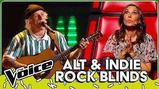 The best INDIE & ALT ROCK Blind Auditions on The Voice | Top 10