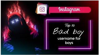 Instagram bad boys username for boys | Bad boy instagram username | Bad boy instagram username