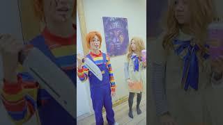 Left without feelings - Megan and Chucky are a terrible love couple #trending #funny #megan