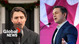 “They’re all Justin Trudeau”: Poilievre slams potential Liberal leader replacements | FULL