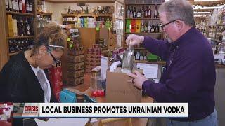 Local store promotes Ukrainian vodka, warns about throwing out potential Russian vodka