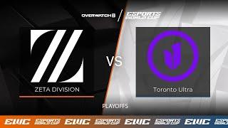 ZETA DIVISION vs. Toronto Ultra - EWC Overwatch 2 - Day 5 - Semifinals