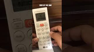 reset your LG ac remote#short#