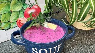 Delicious REFRIGERATOR - the famous summer soup, refreshing and delicious! Perfect summer soup