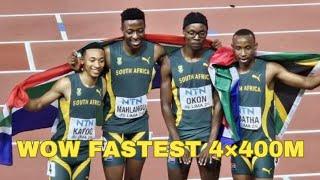  “SOUTH AFRICA WIN in 4x400m FINAL!” Gold Medal DOMINATION at World Relays 2025! 