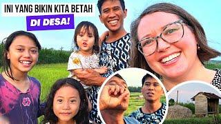 Suasana Hidup Damai Di Desa - Inilah Yang Membuat Istri Bule Enggan Pulang Ke Negaranya!