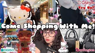 Come Shopping With Me! | New Digiso store! | HK BUILD A BEAR! | Haul! G4FREE Leggings Try On!